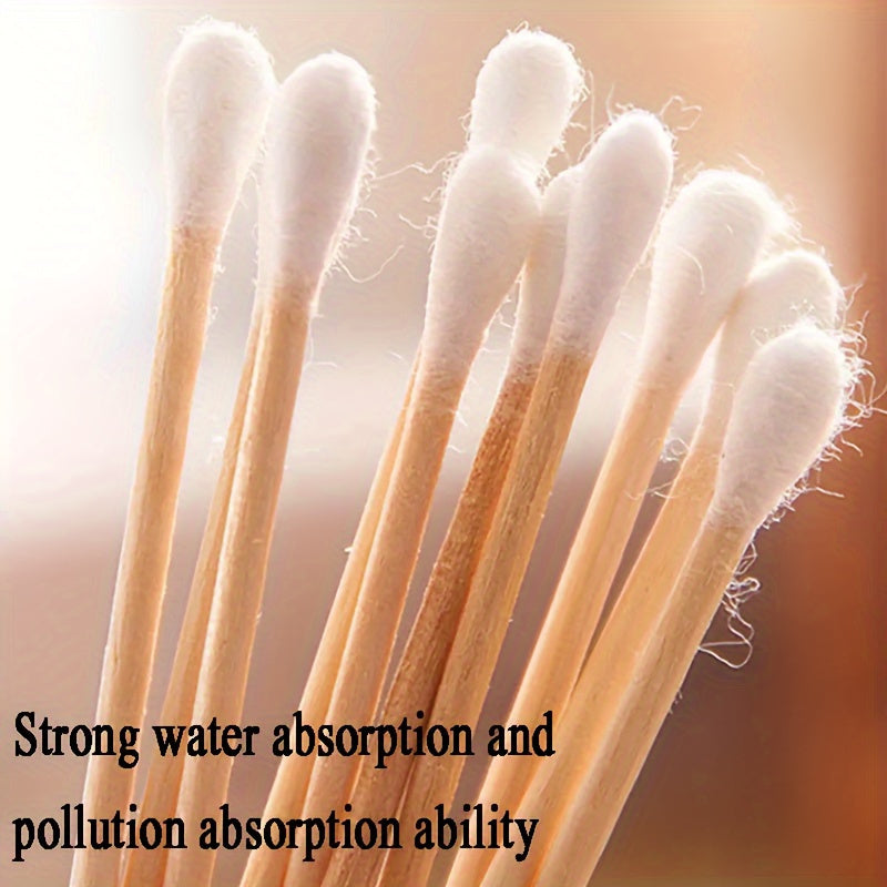 1000/500/100pcs Double-Ended Cotton Swabs