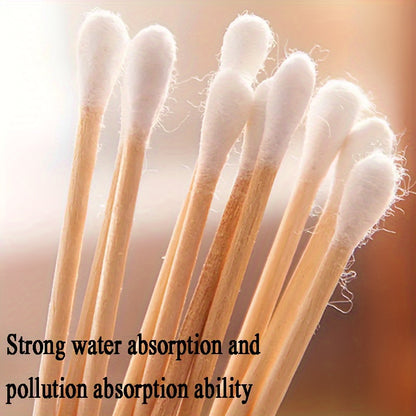 1000/500/100pcs Double-Ended Cotton Swabs