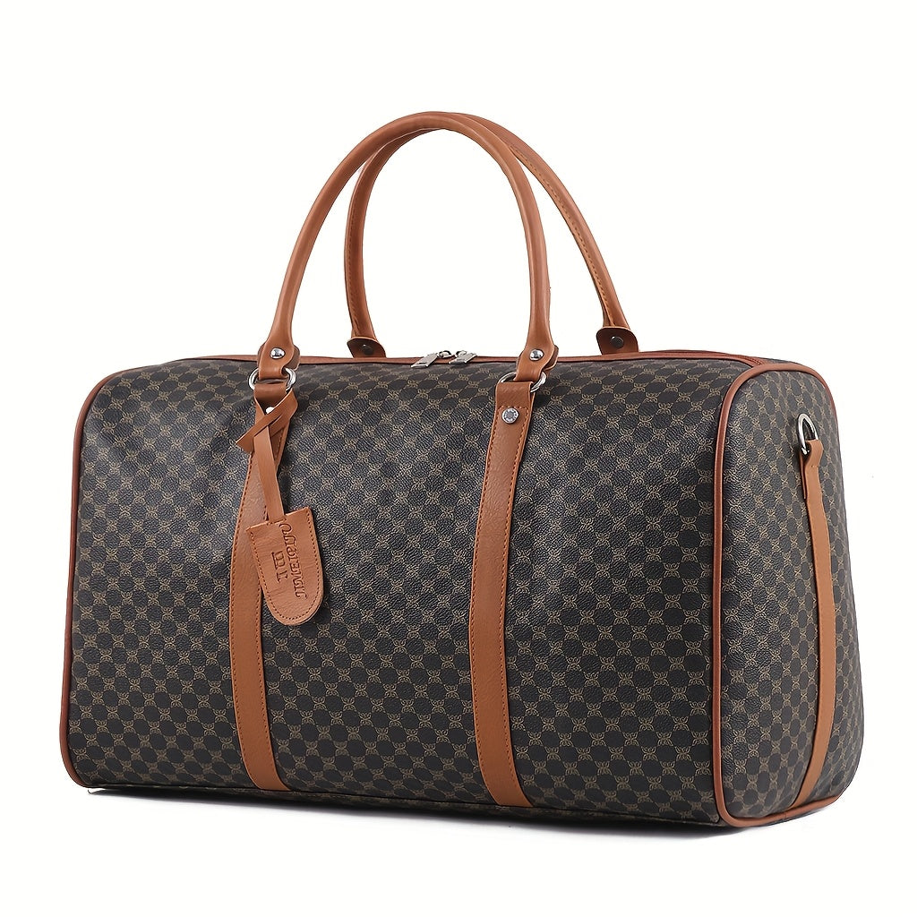 Stylish Large Capacity Business Travel Bag, Outdoor Shoulder Crossbody Organizer for Men and Women, Suitable for All Seasons Weekend Getaway Luggage