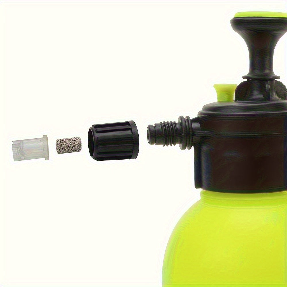 Heavy-Duty Handheld Foam Sprayer with Adjustable Nozzle - Powerful Trigger Lock Spray Gun