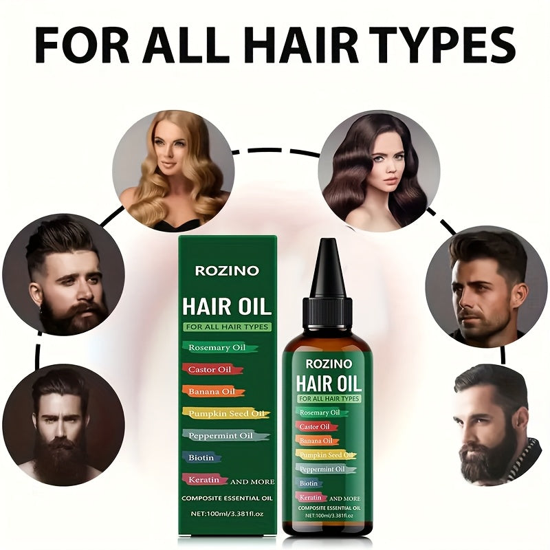 7-in-1 hair care essential oil, 7 kinds of essence ingredients