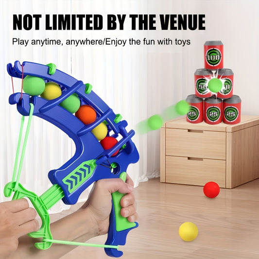 1 Set of Parent-Youngsters Interactive Shooting Toys - Colorful Cartoon Dartboard with Sticky Balls, Indoor & Outdoor Sports Playset, Durable ABS Material, Ideal for Birthday Gifts and Outdoor Fun, Youngsters' Development | V