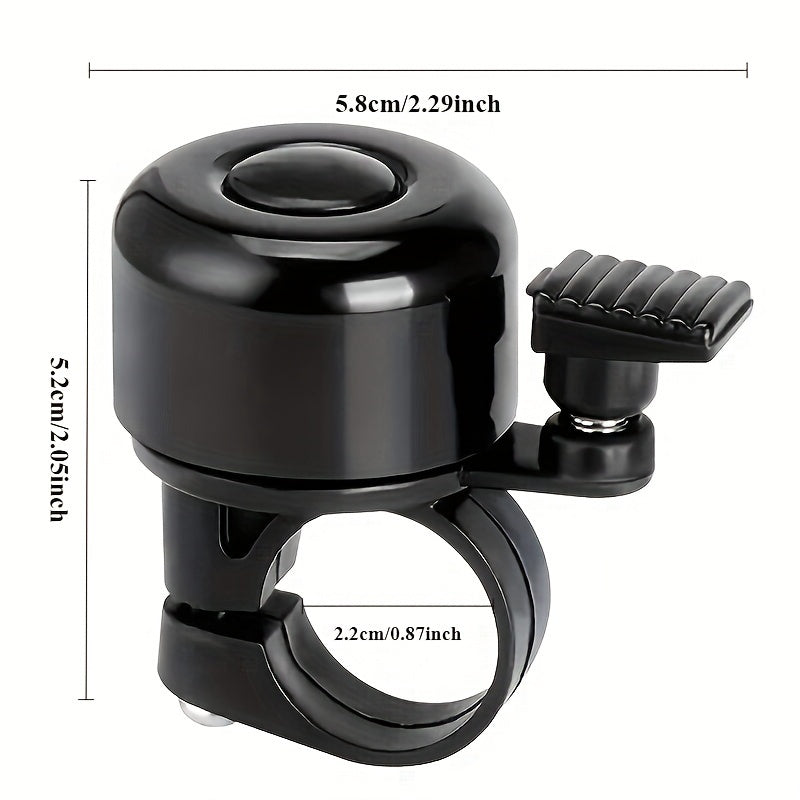6 Color Bicycle Bell, Alloy Mountain Road Bike Horn, Sound Alarm For Safety, Cycling Handlebar Bicycle Accessories