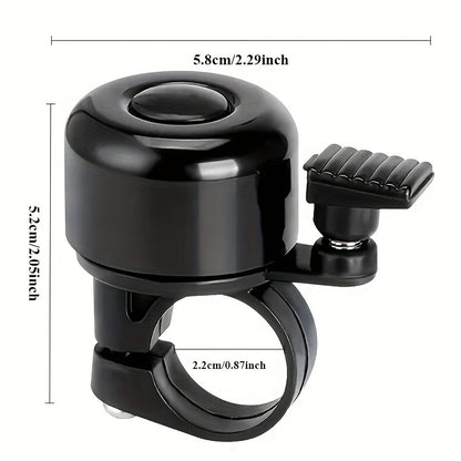 6 Color Bicycle Bell, Alloy Mountain Road Bike Horn, Sound Alarm For Safety, Cycling Handlebar Bicycle Accessories