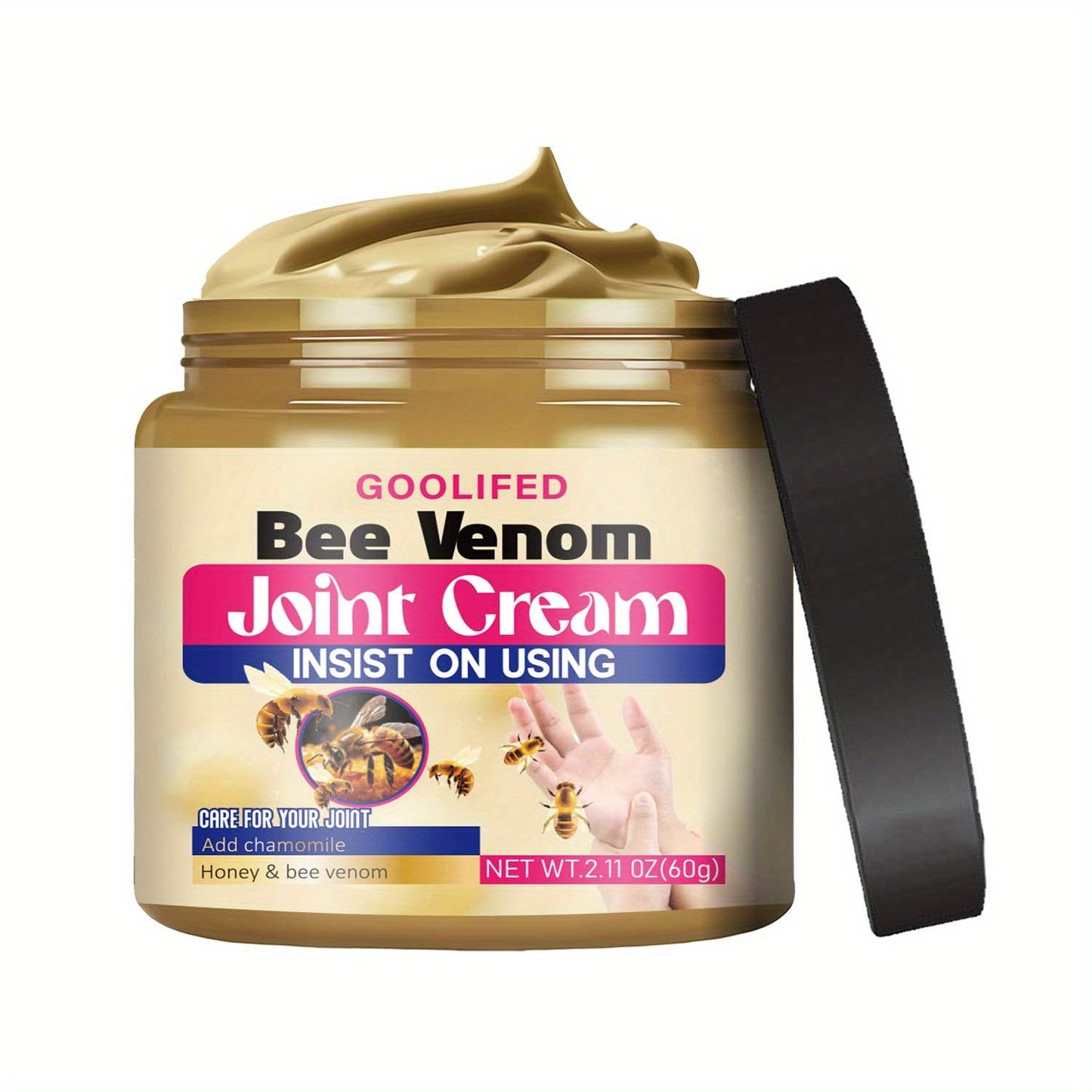 IBEALEE Bee Venom Joint Cream with Chamomile & Turmeric Extracts