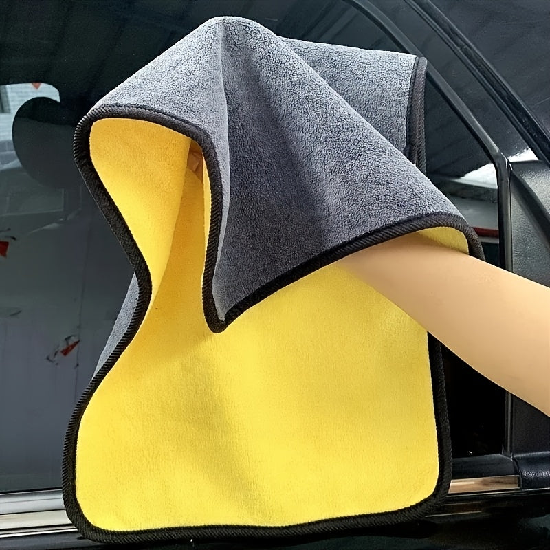 10pcs of microfiber car cleaning wipes, car wash towels, dry absorbent microfiber cleaning cloths, car wash drying wipes, car detail cleaning - Dad's Father's Day gift