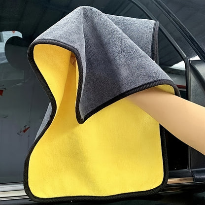 10pcs of microfiber car cleaning wipes, car wash towels, dry absorbent microfiber cleaning cloths, car wash drying wipes, car detail cleaning - Dad's Father's Day gift