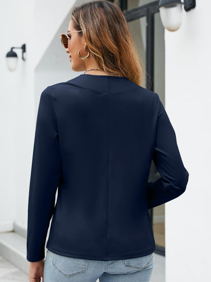 Solid Color Casual Cardigan from Europe And America