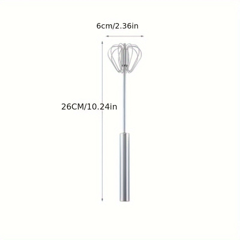 1pc Multifunctional Stainless Steel Whisk & Milk Frother