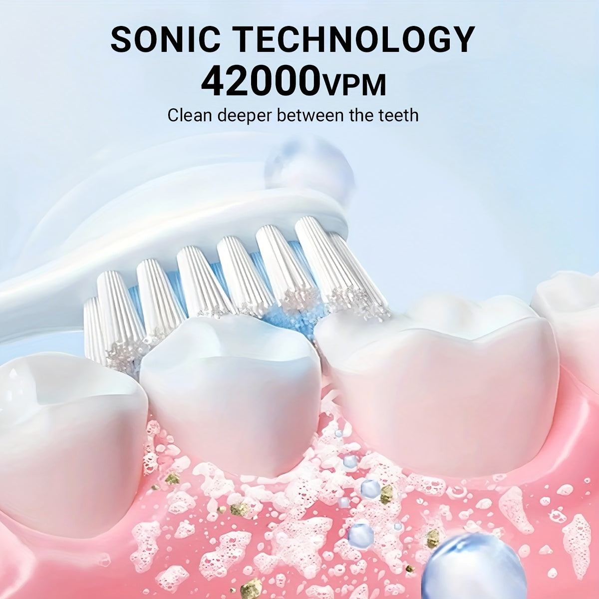 All-in-one care solution - Deep cleaning gum care, ultra-long battery life, travel case set high-end oral care artifact.