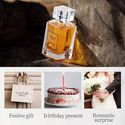 Women's Perfume, Long Lasting Fragrance with Notes Of Warm Vanilla And Black Currant, Sweet Floral And Fruit Eau De Parfum EDP Spray, Package with Sparkling Pink Bottle, Gift for Women, 50ml