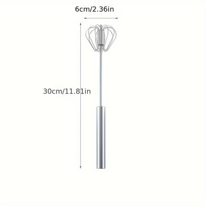 1pc Multifunctional Stainless Steel Whisk & Milk Frother
