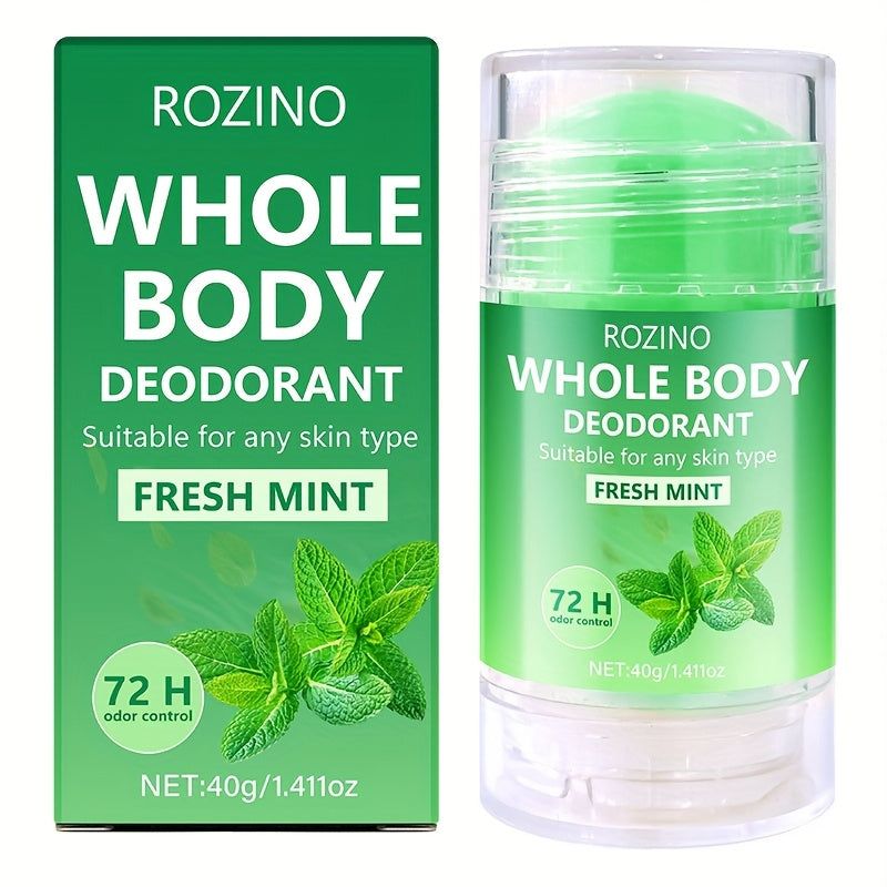 40g ROZINO Whole Body Natural Peppermint Deodorant Cream