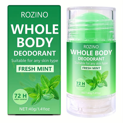 40g ROZINO Whole Body Natural Peppermint Deodorant Cream