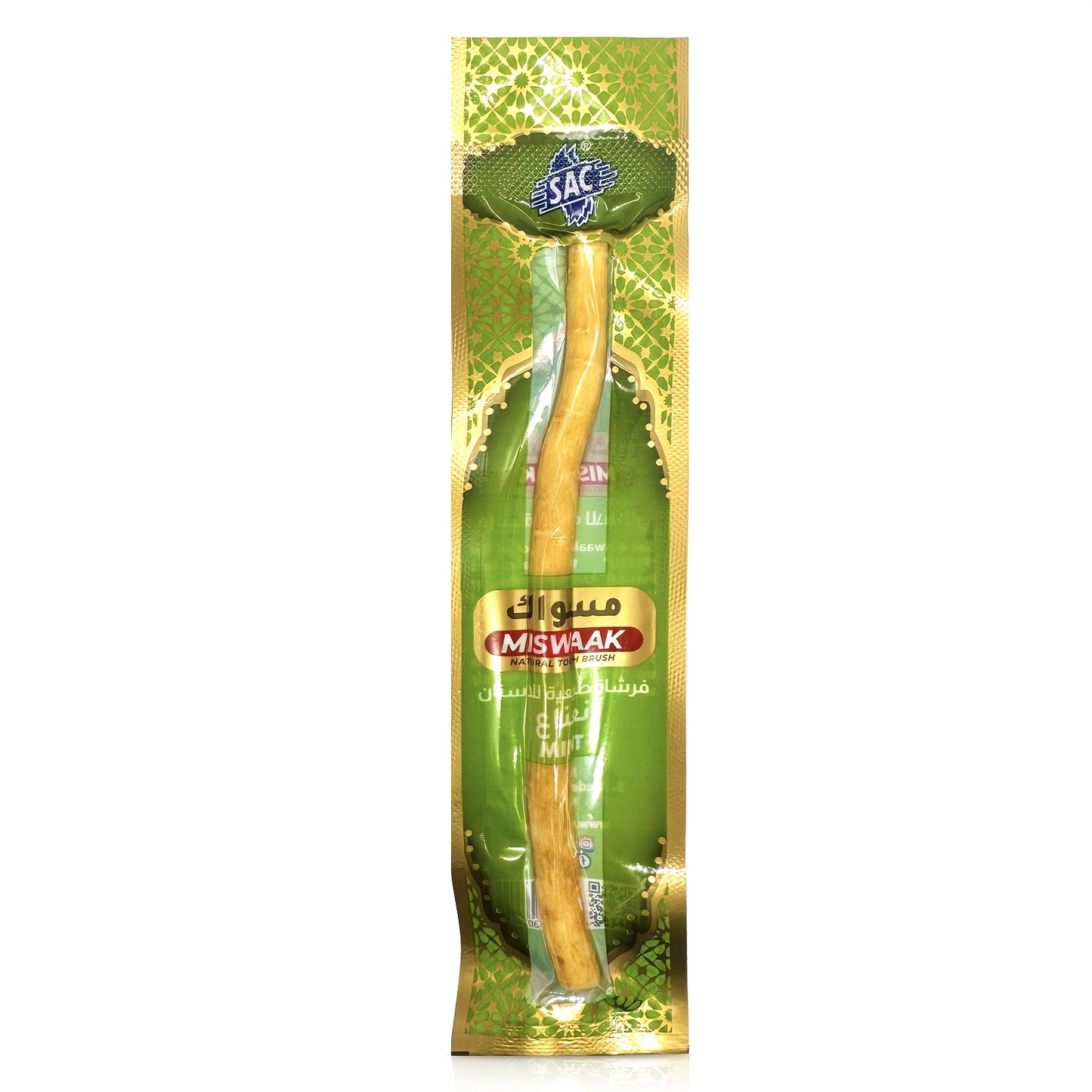 HOME TIMES Natural Arabic Plant Teeth Stick - Authentic Middle Eastern Toothbrush with Ultra-Fine Fiber Bristles for Gentle Adult Oral Care, High-Quality Dental Cleaning