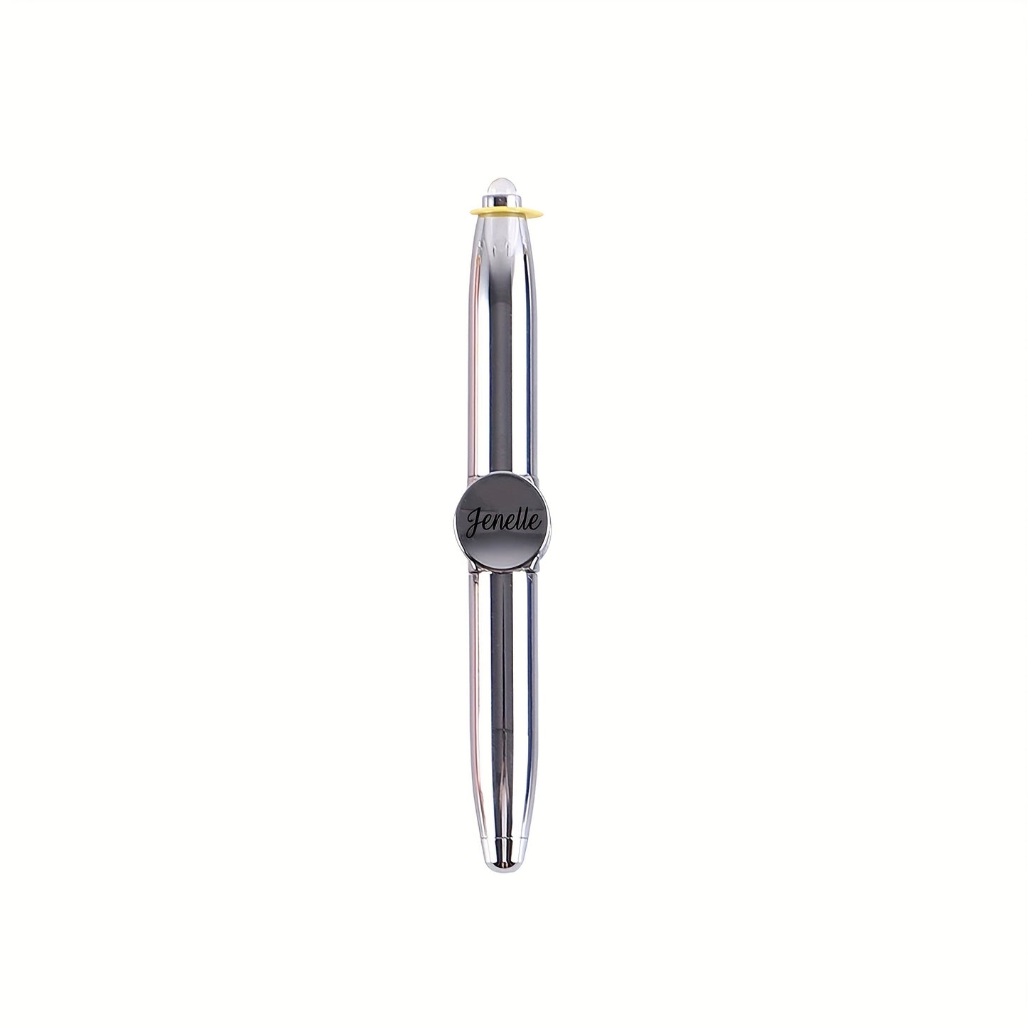 Customizable Metal Rotating Pen - Sleek Design with Twist Action, Medium Point for Smooth Writing - Ideal for Office & School Use, Customizable Pen|Sleek Pen Design|Durable Metal Bod