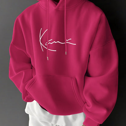 Men's & Women's Hoodie - Royal Blue Sweatshirt with Drawstring Hood, Front Kangaroo Pocket - All-Season Casual Pullover for Everyday & Formal Outfits - Machine Washable Hooded Sweatshirt, Sweater Hoodie, Versatile Outfit Piec