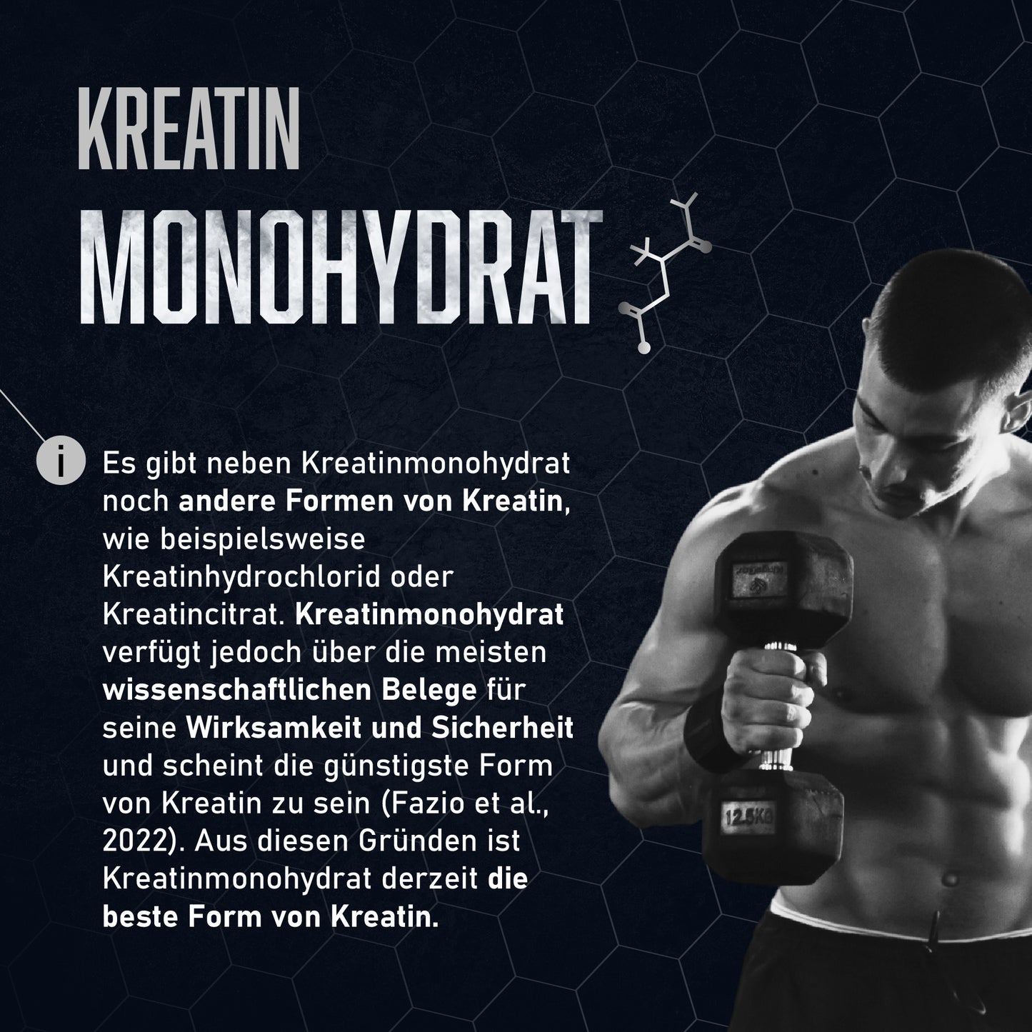 Creatine Monohydrate Powder 350 g - Pure Creatine Monohydrate Without Additives & Vegan - Mesh Factor 200 - Optimal Solubility - Creatine Monohydrate Made in Germany - Tasteless