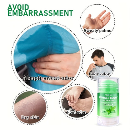 40g ROZINO Whole Body Natural Peppermint Deodorant Cream