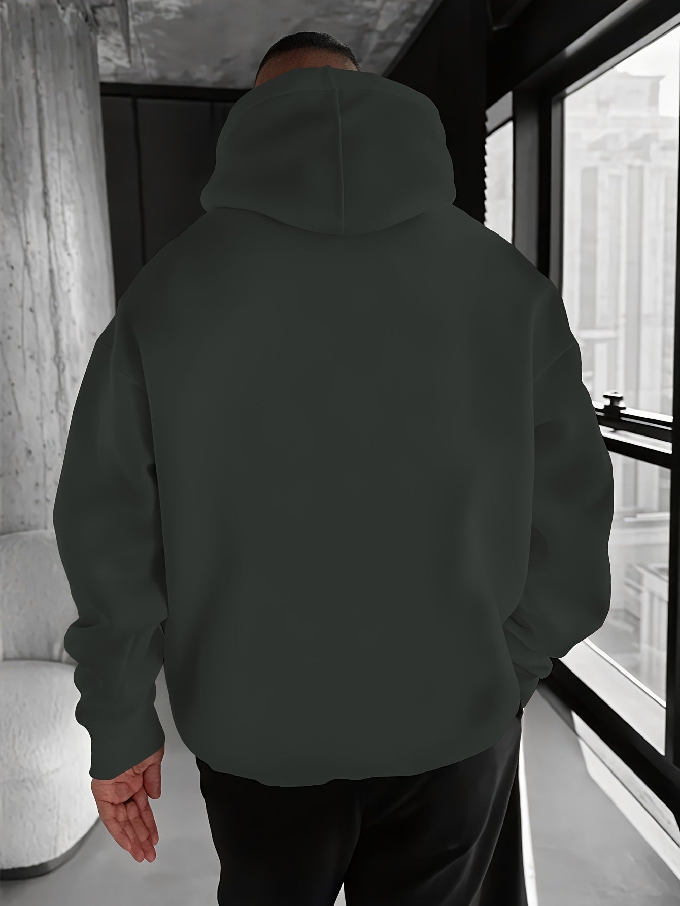 Men's & Women's Hoodie - Royal Blue Sweatshirt with Drawstring Hood, Front Kangaroo Pocket - All-Season Casual Pullover for Everyday & Formal Outfits - Machine Washable Hooded Sweatshirt, Sweater Hoodie, Versatile Outfit Piec