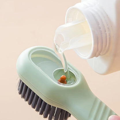 1pc Shoe Brush, Multi-functional Plus Fluid Shoe Brush, Household Soft Hair Laundry Brush, Special Non-destructive Shoe Brush For Washing Shoes, Shoe Brush Cleaning Brush, For Hotel/Commercial