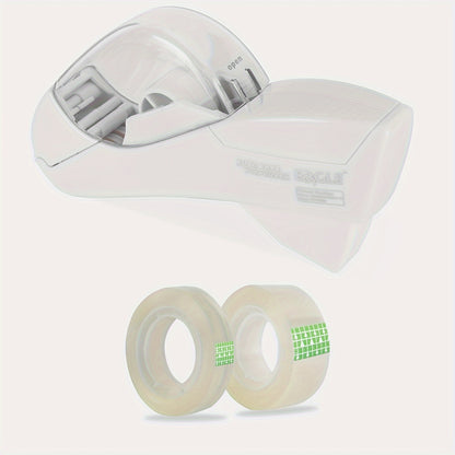 Eagle Automatic Tape Dispenser with One Roll Included, Handheld Packaging and Gift Wrapping Tape Cutter, Major Material ABS, Fits 1/2''-3/4'' Tape Width, Easy One-Handed Operation, No Batteries Required - Ideal for Scrapbooki