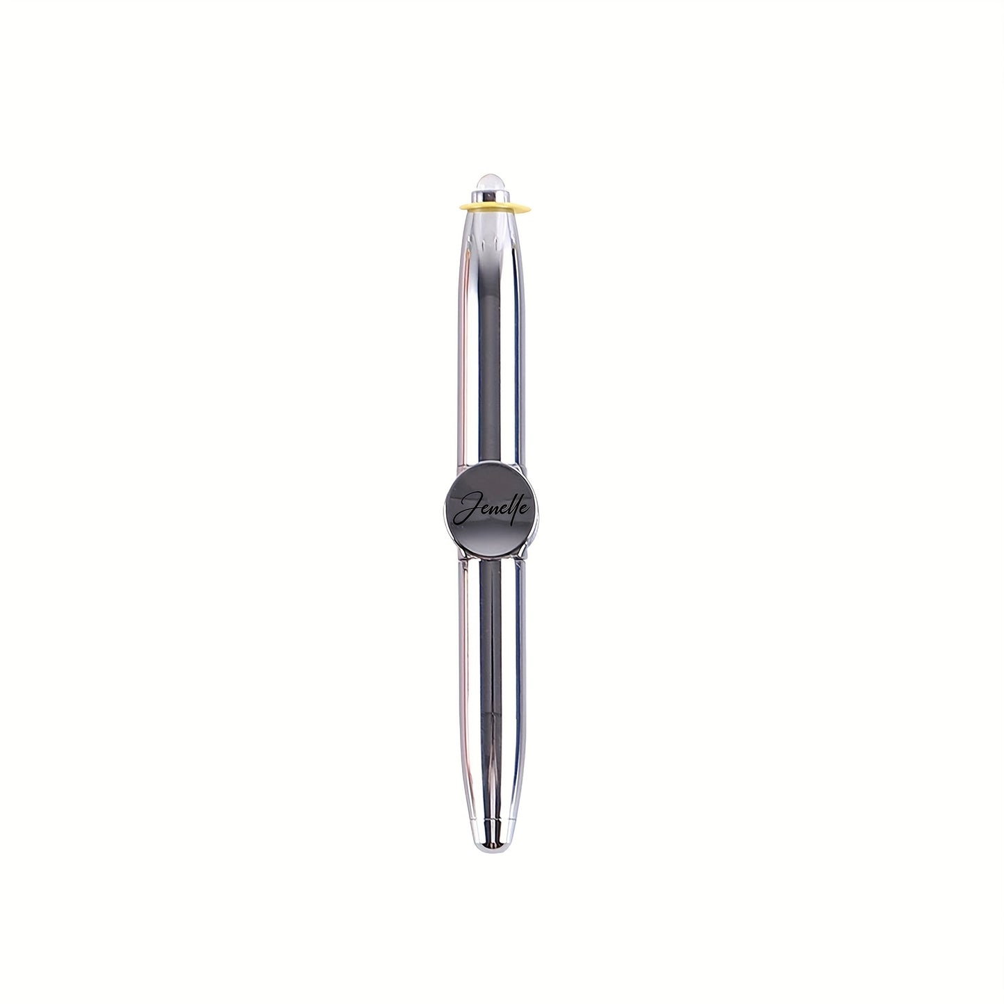 Customizable Metal Rotating Pen - Sleek Design with Twist Action, Medium Point for Smooth Writing - Ideal for Office & School Use, Customizable Pen|Sleek Pen Design|Durable Metal Bod