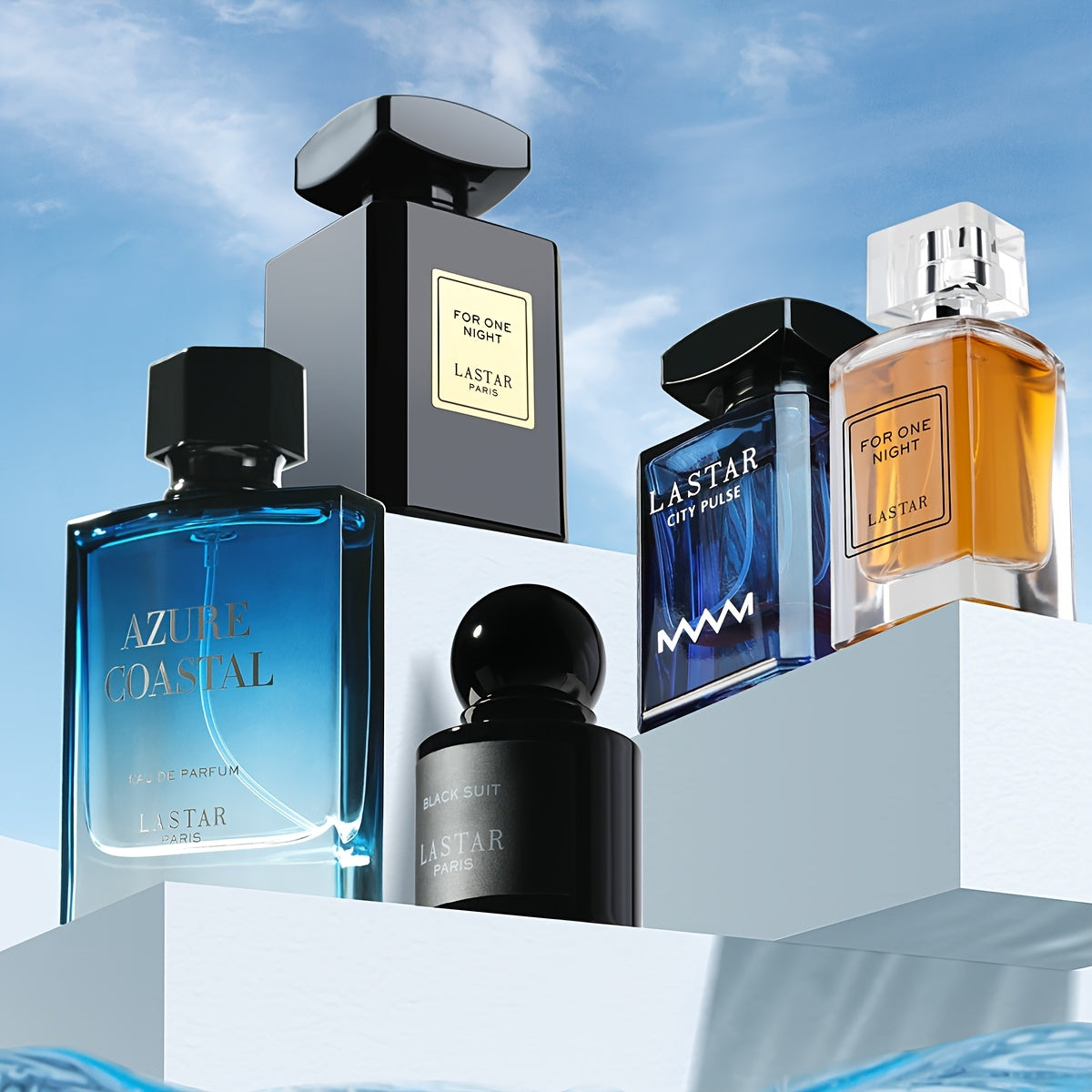 5 Bottles, Men's Perfume Set, Classic Musk, Patchouli, Vanilla, Coffee, Long-lasting Fragrance, Men's Eau De Toilette, Men's Cologne, Suitable for Multiple Occasions, Individually Packaged, Portable And Practical, Holiday Gif