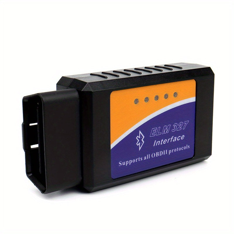 Wireless OBD2 Scanner - Full System Scan, Emissions Test, Real-Time Data Analysis for Android & iOS, Compatible with Most Vehicles, No Battery Needed, Vehicle Diagnostics, Modern Gadget, Durable Construction