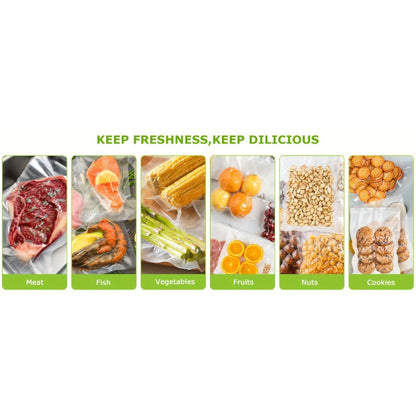 Heavy-Duty Vacuum Sealer Bags for Preserving Food, Suitable for Vacuum Packaging, Bpa-Free, Puncture-Resistant, And of Commercial Quality.