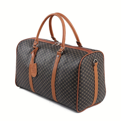 Stylish Large Capacity Business Travel Bag, Outdoor Shoulder Crossbody Organizer for Men and Women, Suitable for All Seasons Weekend Getaway Luggage