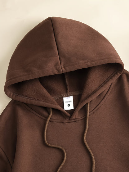 Men's & Women's Hoodie - Royal Blue Sweatshirt with Drawstring Hood, Front Kangaroo Pocket - All-Season Casual Pullover for Everyday & Formal Outfits - Machine Washable Hooded Sweatshirt, Sweater Hoodie, Versatile Outfit Piec