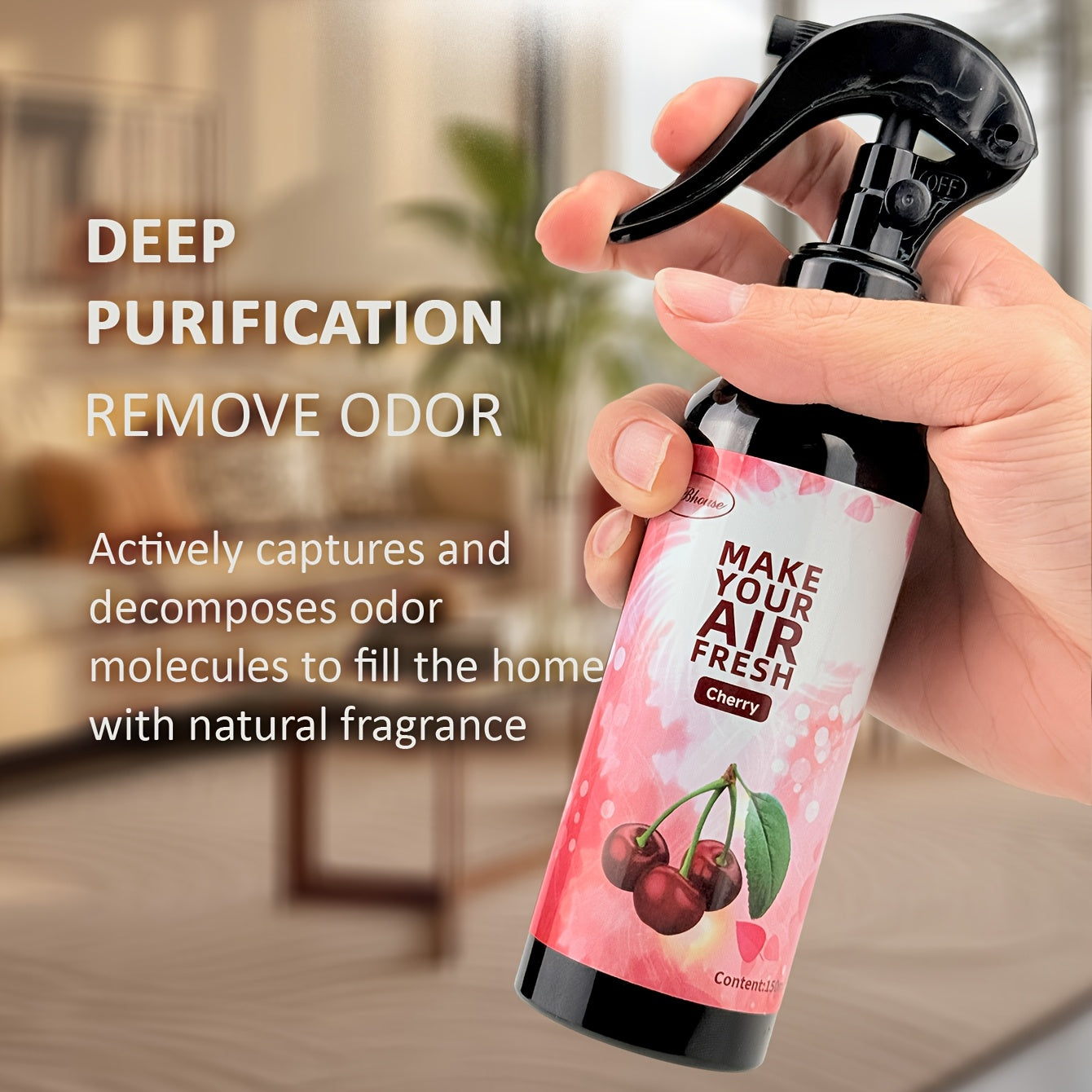 Multi-flavor combination fragrance spray, home and car air freshener spray, can eliminate odors in cars, homes, offices, bedrooms, bathrooms, toilets, and kitchens, create a romantic atmosphere, Valentine's Day, women, birthd
