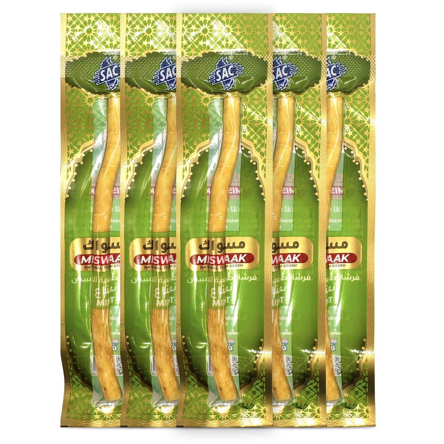 HOME TIMES Natural Arabic Plant Teeth Stick - Authentic Middle Eastern Toothbrush with Ultra-Fine Fiber Bristles for Gentle Adult Oral Care, High-Quality Dental Cleaning