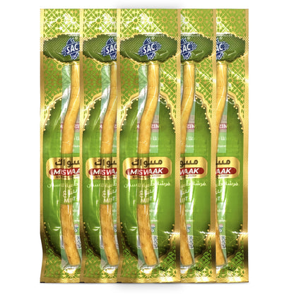 HOME TIMES Natural Arabic Plant Teeth Stick - Authentic Middle Eastern Toothbrush with Ultra-Fine Fiber Bristles for Gentle Adult Oral Care, High-Quality Dental Cleaning