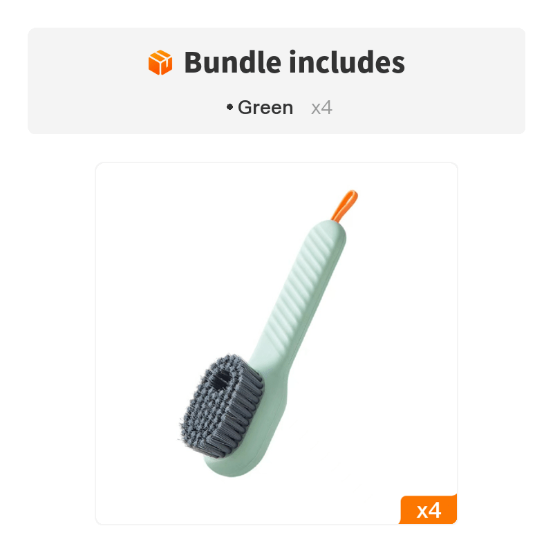 1pc Shoe Brush, Multi-functional Plus Fluid Shoe Brush, Household Soft Hair Laundry Brush, Special Non-destructive Shoe Brush For Washing Shoes, Shoe Brush Cleaning Brush, For Hotel/Commercial