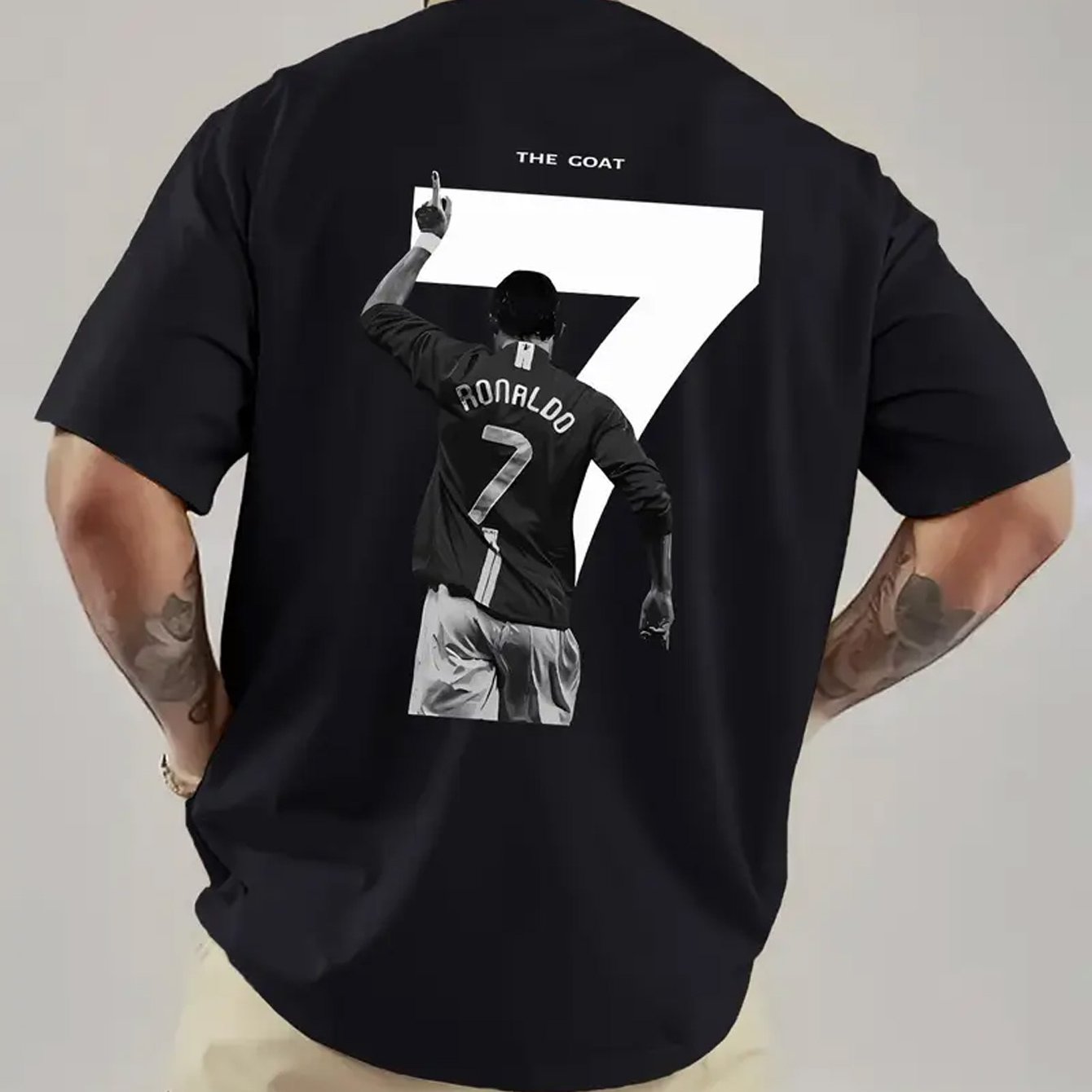 New Summer Men'S T-Shirt with Trendy Prints, Versatile for Home Wear in All Seasons, Featuring a Round Neck Design And a Regular Fit for a Simple And Casual Style.