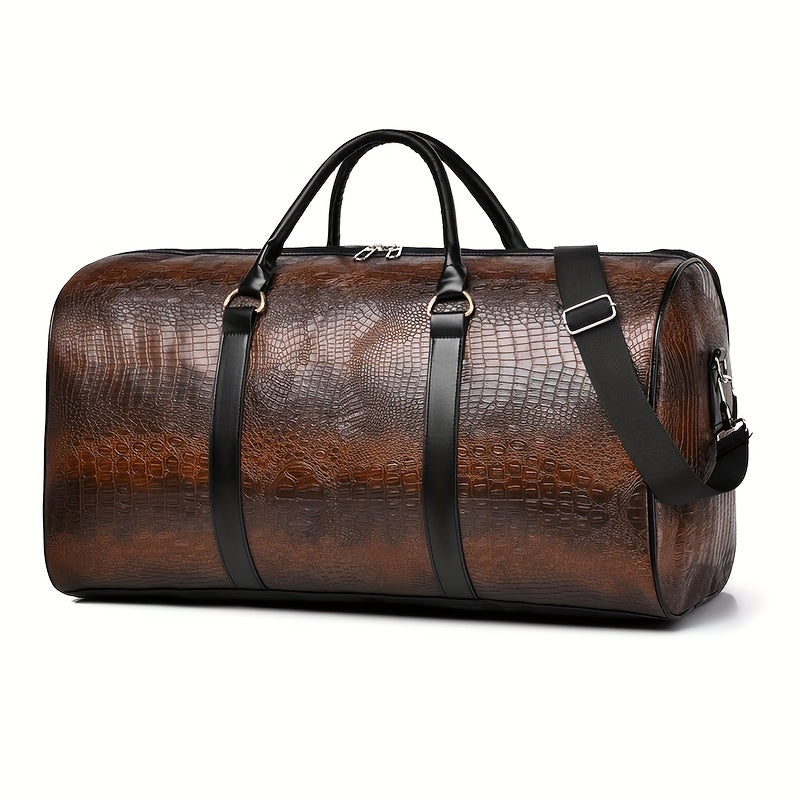 Men'S Portable Sports Gym Bag with a Wet And Dry Separation Pocket, Made of, Suitable for Short Trips, Business Travel, And Vacations for Both Men And Women.