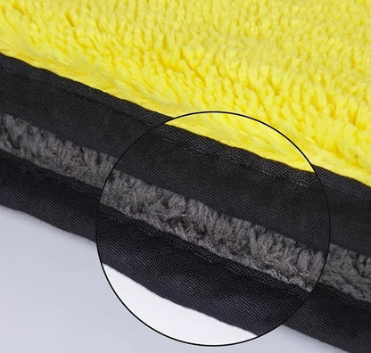 10pcs of microfiber car cleaning wipes, car wash towels, dry absorbent microfiber cleaning cloths, car wash drying wipes, car detail cleaning - Dad's Father's Day gift
