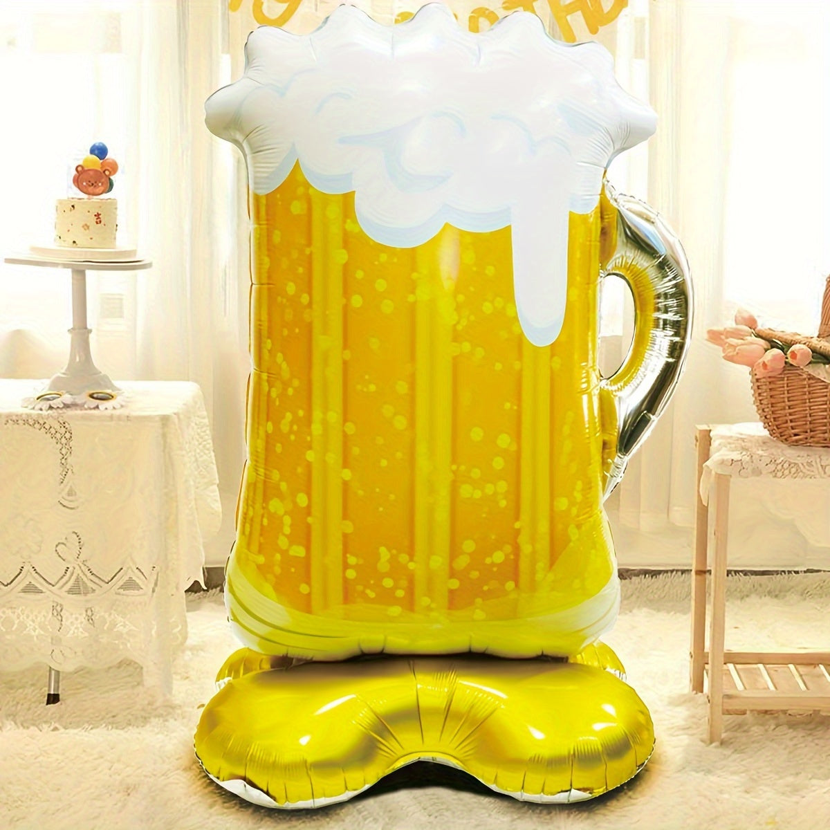1pc, Large Celebration Wine Bottle Base Balloon, Party Holiday Supplies, Holiday Accessories, Birthday Party Supplies, New Year Supplies, Room Decoration, Home Decoration, Scene Decoration, Wedding Supplies