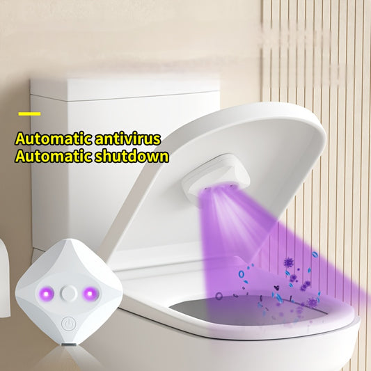 Automatic toilet smell removal device intelligent sensing lamp bathroom toilet toilet air purification household