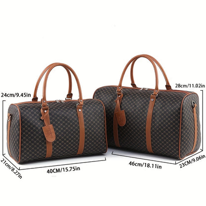 Stylish Travel Bag for Men and Women, Large Capacity Tourist Bag, Business Sports Gym Bag, Daily Commuting Outing Weekend Trip, Suitable for All Four Seasons, Clothes Luggage Bag