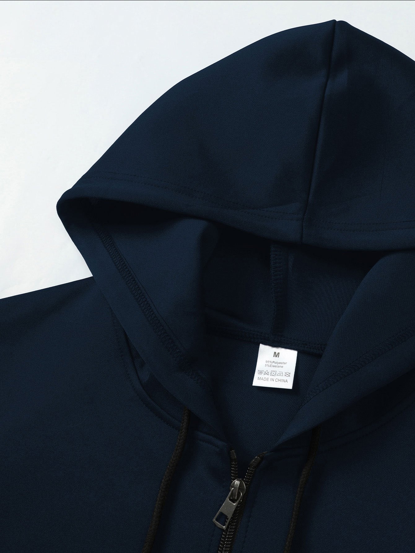 Men'S Casual Hooded Jacket with "RAW" Graphic Print - Light Gray Zip-Up Coat, Polyester Lining, Regular Fit, Front Pockets, Casual Outerwear | Trendy Casual Jacket | Polyester Lined Interior