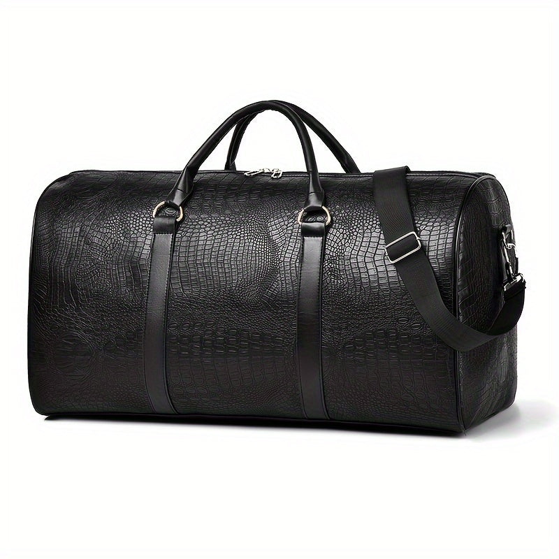Men'S Portable Sports Gym Bag with a Wet And Dry Separation Pocket, Made of, Suitable for Short Trips, Business Travel, And Vacations for Both Men And Women.