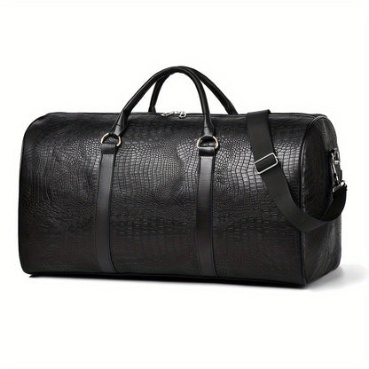 Men'S Portable Sports Gym Bag with a Wet And Dry Separation Pocket, Made of, Suitable for Short Trips, Business Travel, And Vacations for Both Men And Women.