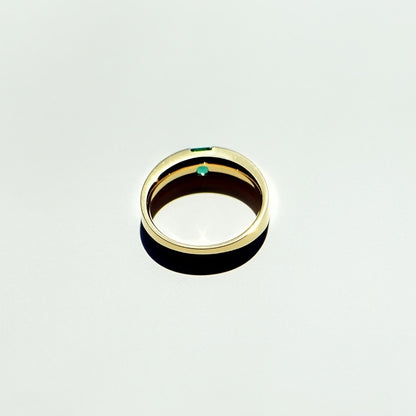 Popular 4mm Synthetic Synthetic Gems Couple Rings for Men and Women