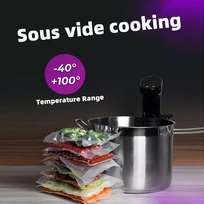 Heavy-Duty Vacuum Sealer Bags for Food Storage - 299.72 cm Roll, Tear-Resistant & Durable, Ideal for Low-Temperature Cooking, Keeps Meat, Vegetables, Fruits & More Fresh, Perfect for Home Kitchens, Food Vacuum Sealer