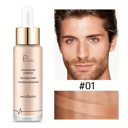 Men's concealer moisturizing effect, light texture, moist, easy to push away easy to make up foundation, does not come off, easy to cover dark circles and pimples