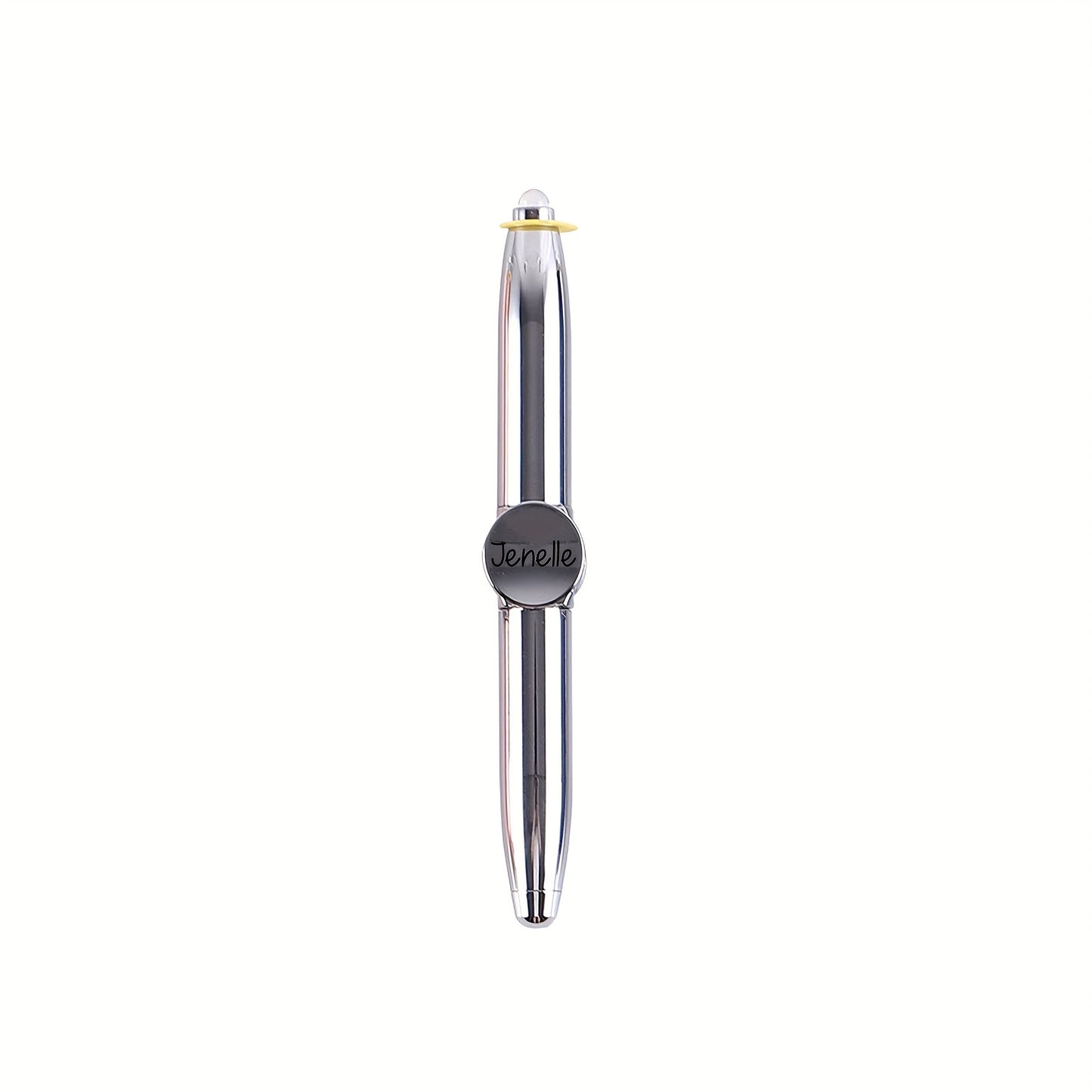 Customizable Metal Rotating Pen - Sleek Design with Twist Action, Medium Point for Smooth Writing - Ideal for Office & School Use, Customizable Pen|Sleek Pen Design|Durable Metal Bod