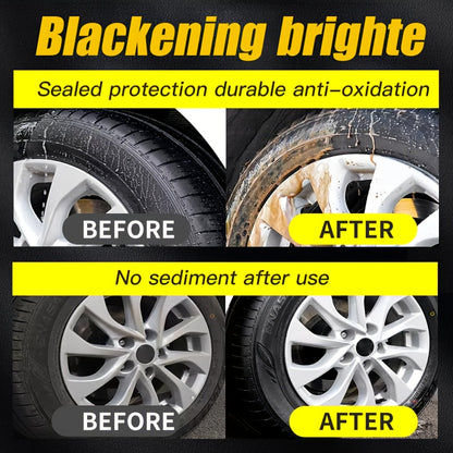 FARIENNE Car Plastic Part Restorer, Black Interior Trim Polishing Wax, Aging Prevention Refurbishment Agent, Repair Plastic Scratches, Tire Shine Paste, Leather Sofa Seat Care Cream, Suitable for All Car Interiors and Exterio